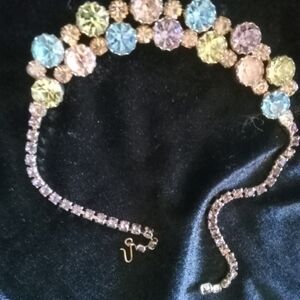 Elegant Multicolor Crystal Bracelet